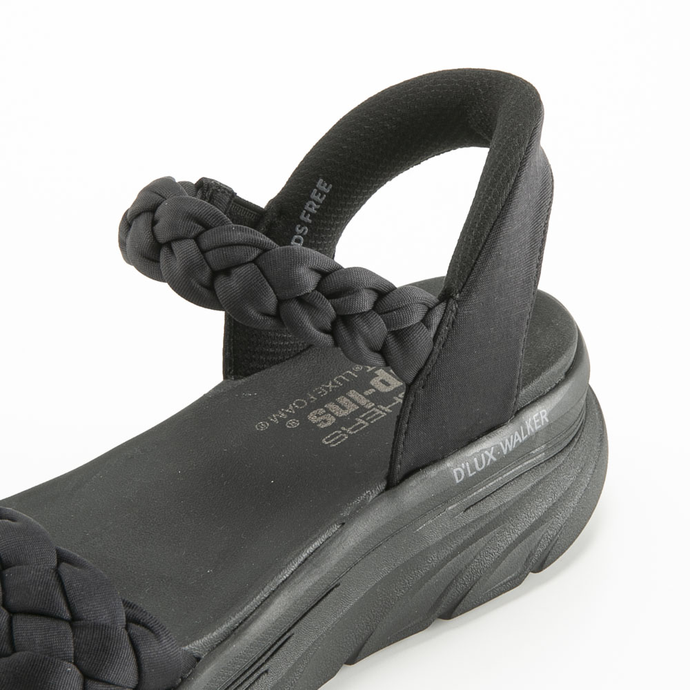 スケッチャーズ SKECHERS レディースサンダル デラックスウォーカーサンダル デイリー ツイスト 163589【FITHOUSE ONLINE SHOP】
