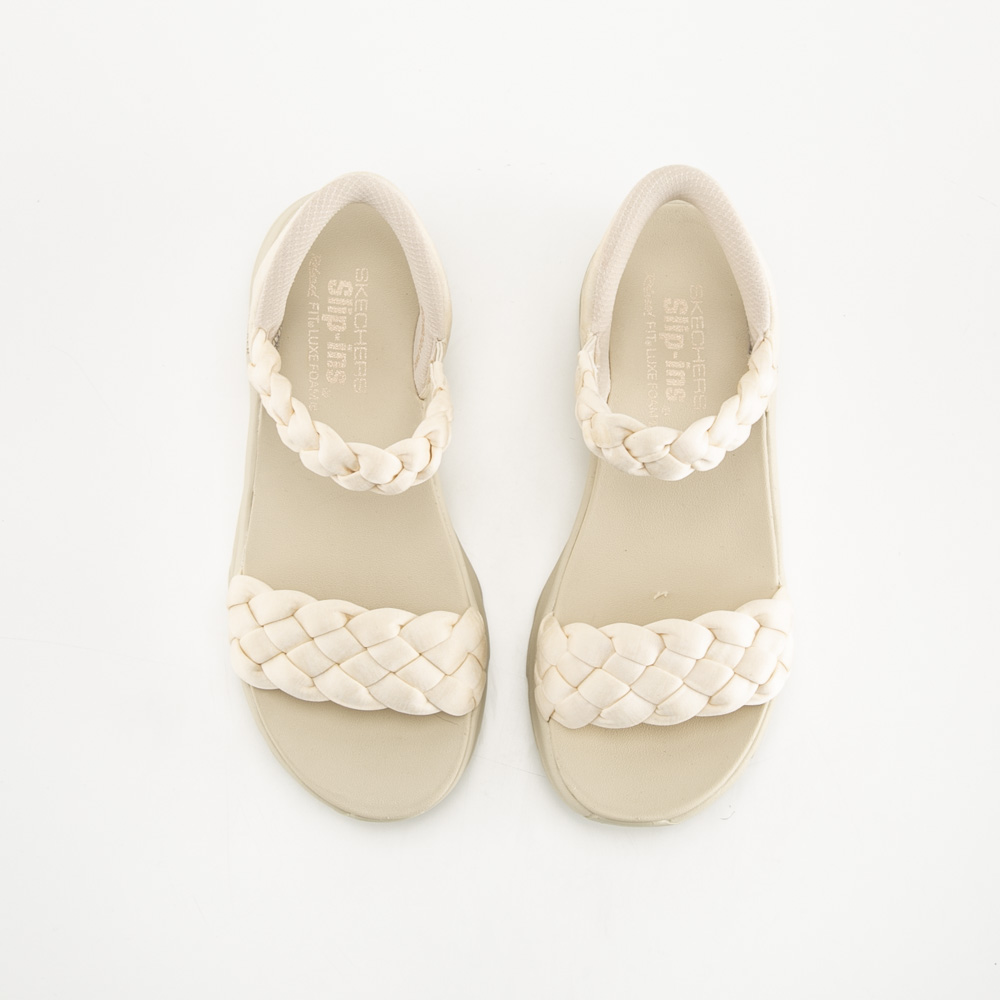 スケッチャーズ SKECHERS レディースサンダル デラックスウォーカーサンダル デイリー ツイスト 163589【FITHOUSE ONLINE SHOP】