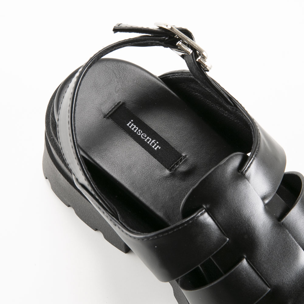 イムサンティル imsentir レディースサンダル 厚底スクエアグルカ EV010【FITHOUSE ONLINE SHOP】