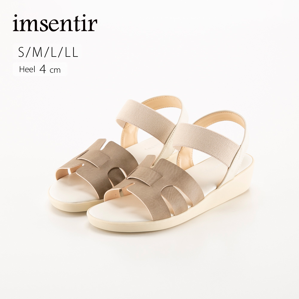イムサンティル imsentir 編み込みバックストラップサンダル im2012AN【FITHOUSE ONLINE SHOP】