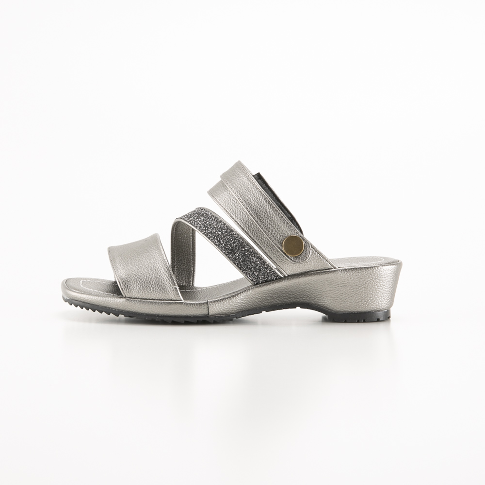 リフレッシュウォーク Refresh Walk レディースサンダル 2WAY バックストラップ ラメ KK5165【FITHOUSE ONLINE SHOP】