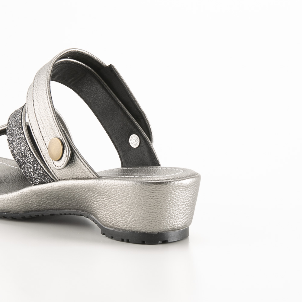リフレッシュウォーク Refresh Walk レディースサンダル 2WAY バックストラップ ラメ KK5165【FITHOUSE ONLINE SHOP】