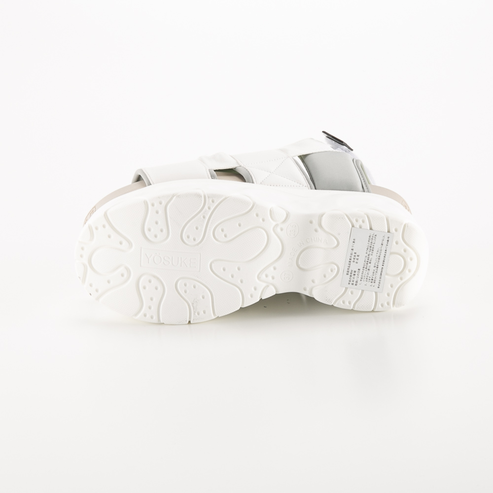 ヨースケ YOSUKE レディースサンダル 厚底サンダル YO-2810134 (WHC)【FITHOUSE ONLINE SHOP】