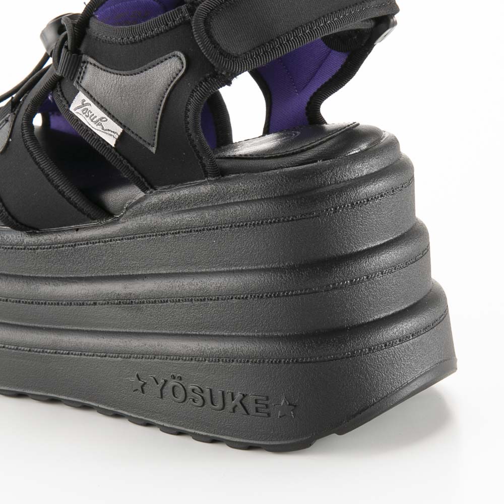 ヨースケ YOSUKE レディースサンダル 厚底サンダル YO-2710021 (BL)【FITHOUSE ONLINE SHOP】