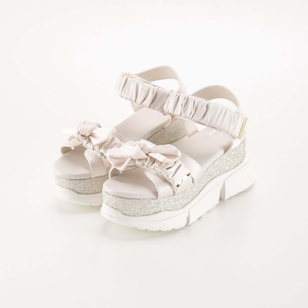 by あしながおじさん レディースサンダル 厚底グリッタースポーツサンダル 8990005【FITHOUSE ONLINE SHOP】