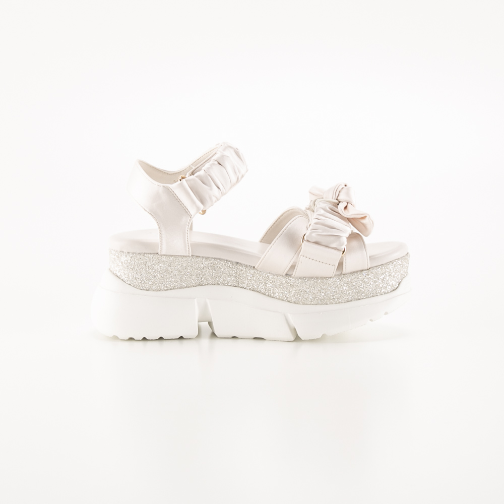 by あしながおじさん レディースサンダル 厚底グリッタースポーツサンダル 8990005【FITHOUSE ONLINE SHOP】