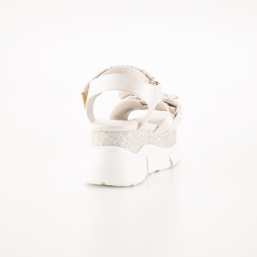 by あしながおじさん レディースサンダル 厚底グリッタースポーツサンダル 8990005【FITHOUSE ONLINE SHOP】