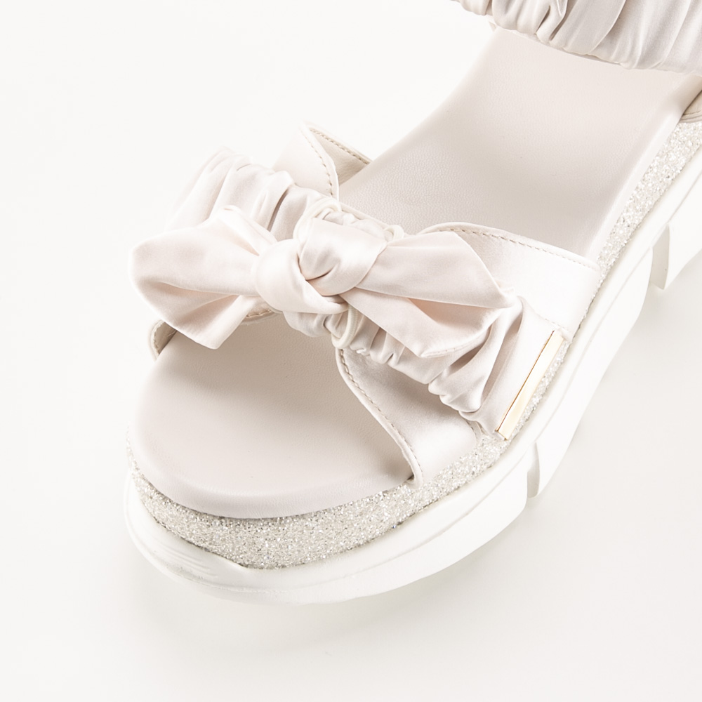 by あしながおじさん レディースサンダル 厚底グリッタースポーツサンダル 8990005【FITHOUSE ONLINE SHOP】