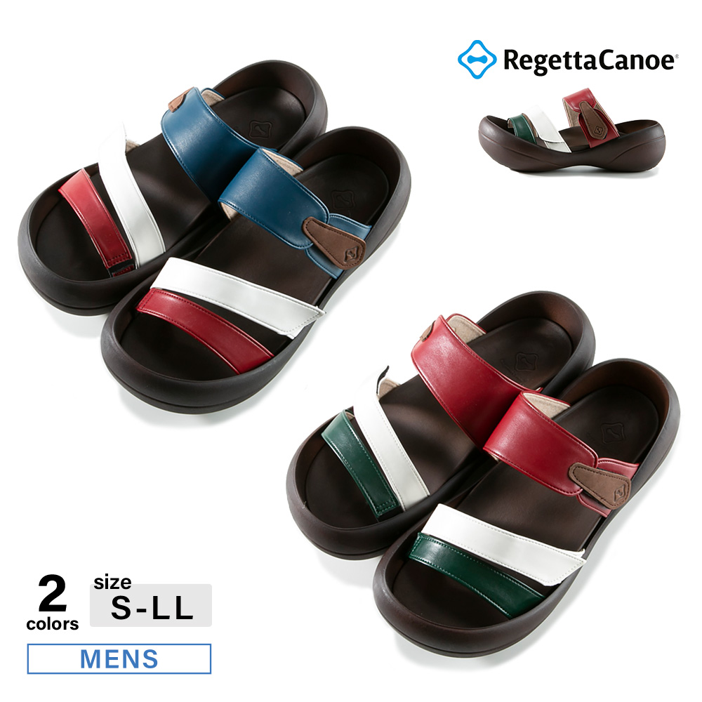 リゲッタカヌー Regetta Canoe メンズサンダル ビッグフット ライト サンダル CJBF5138【FITHOUSE ONLINE SHOP】