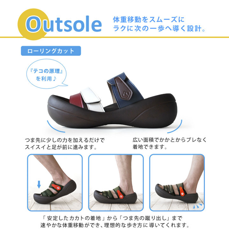 リゲッタカヌー Regetta Canoe メンズサンダル ビッグフット CJBF-5137a【FITHOUSE ONLINE SHOP】