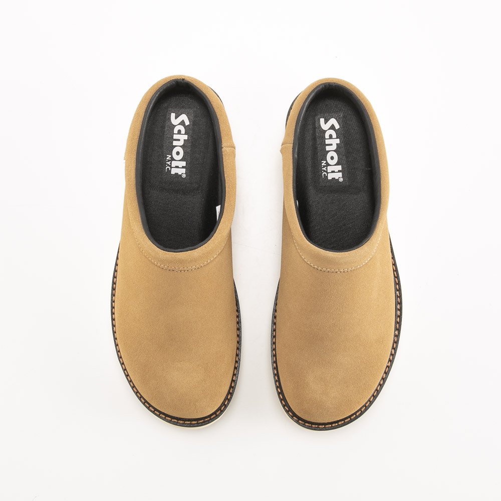ショット Schott メンズ サボサンダル スエード レザークロッグ Leather Clog S23004【FITHOUSE ONLINE SHOP】