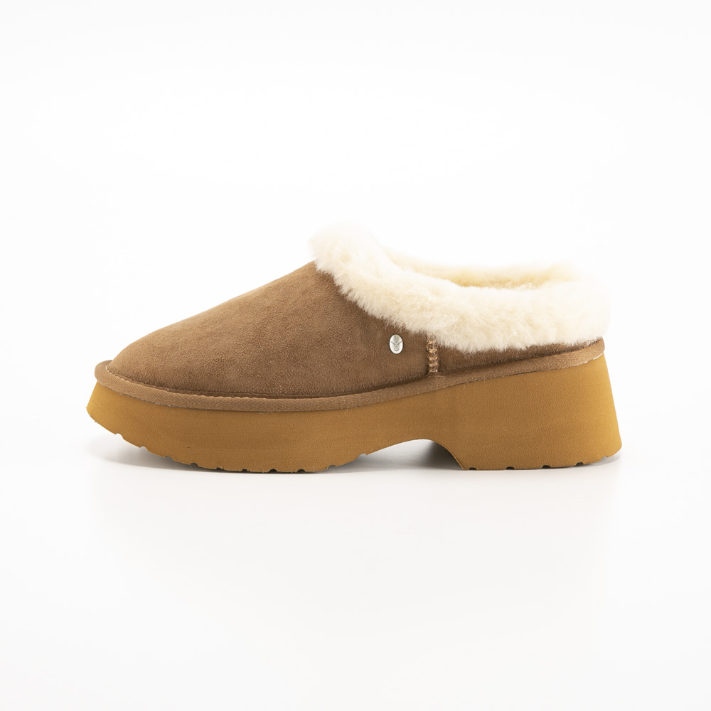 エミュー EMU Australia レディース Virginia Clog ムートン スリッポン サンダル 厚底 W13291【FITHOUSE ONLINE SHOP】