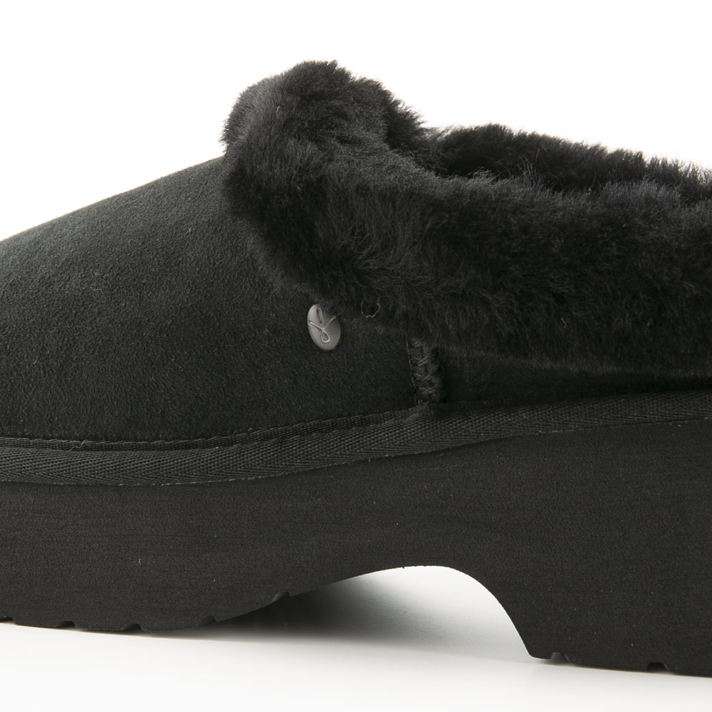 エミュー EMU Australia レディース Virginia Clog ムートン スリッポン サンダル 厚底 W13291【FITHOUSE ONLINE SHOP】
