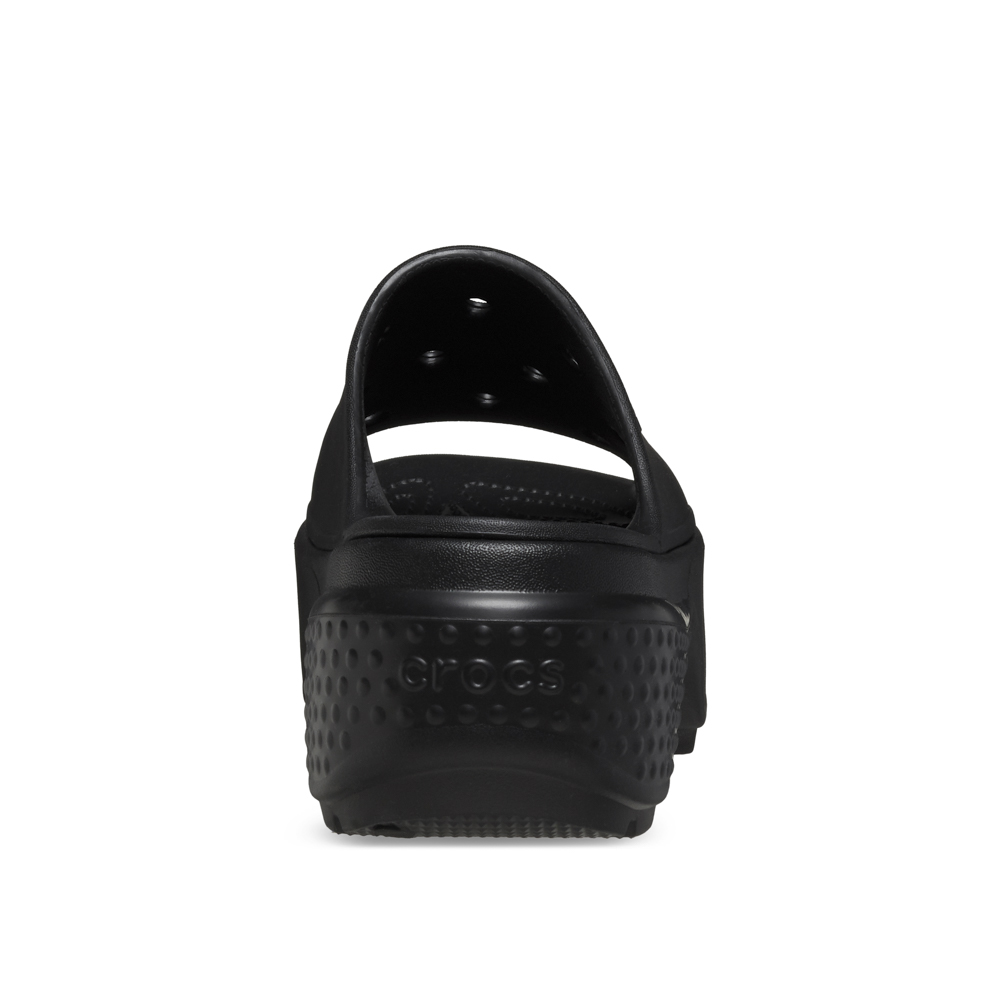 クロックス CROCS レディースサンダル STOMP SLIDE ストンプ スライド (BLK) 209347【FITHOUSE ONLINE SHOP】