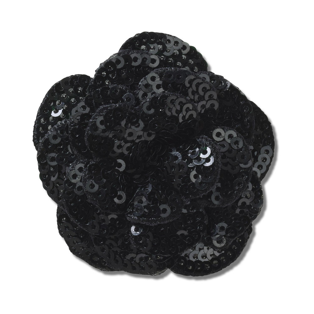 クロックス CROCS シューズアクセサリー BLACK SEQUIN FLOWER ブラック スパンコール フラワー 10017068【FITHOUSE ONLINE SHOP】