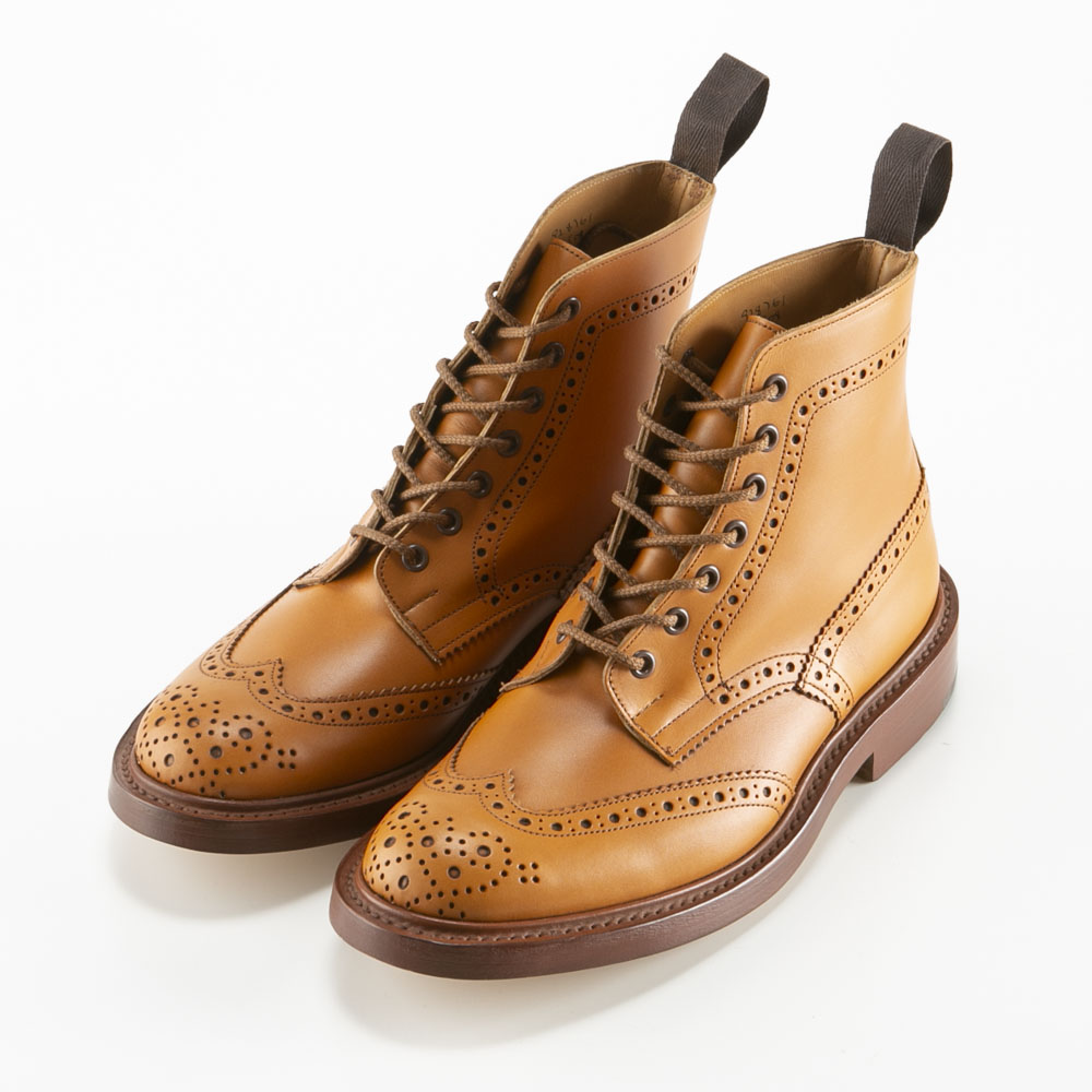 TRICKERS M2508 Two Tone Blogue Boots