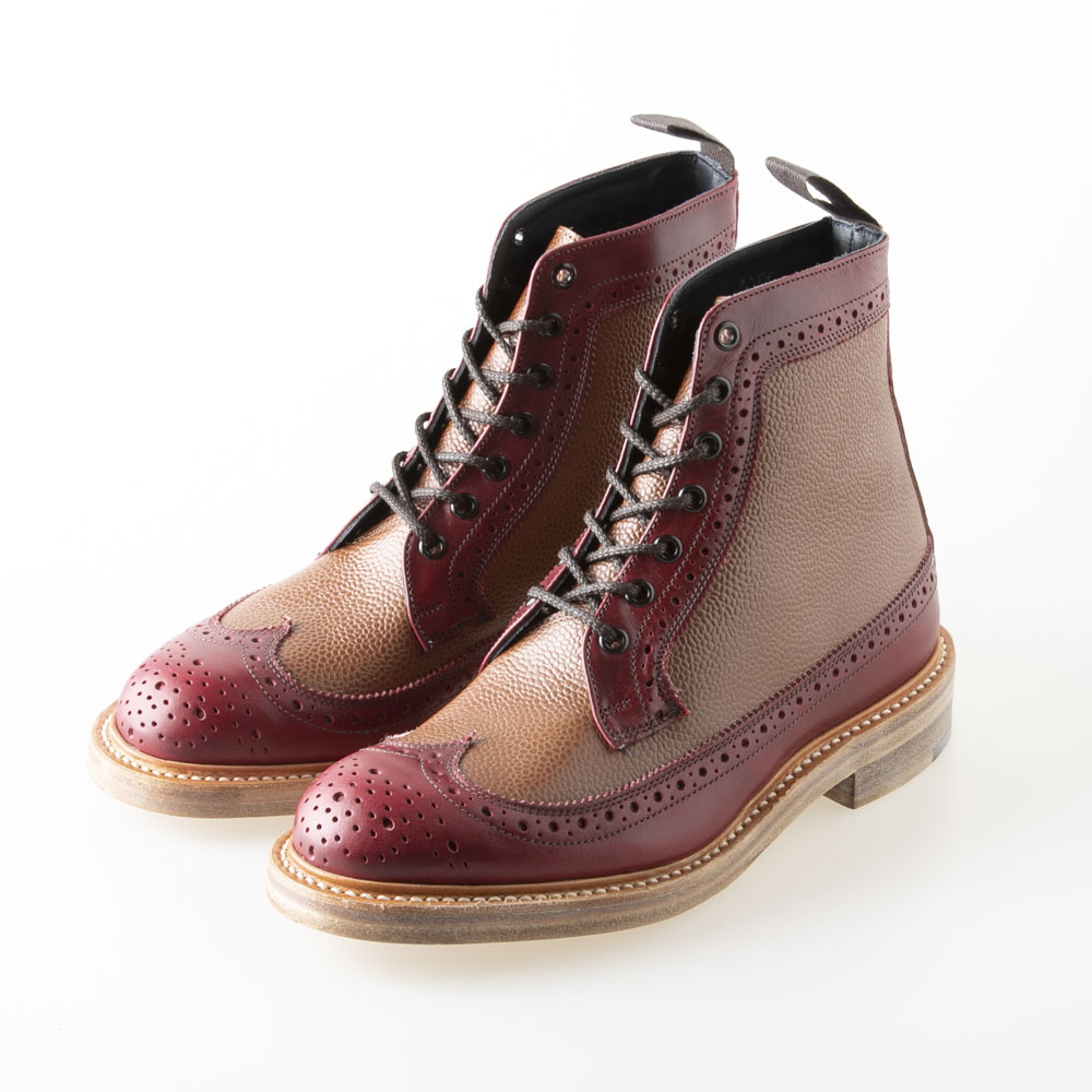 【アウトレット】トリッカーズ TRICKERS メンズブーツ ウィングチップ ブーツ 別注モデル M7309【FITHOUSE ONLINE SHOP】