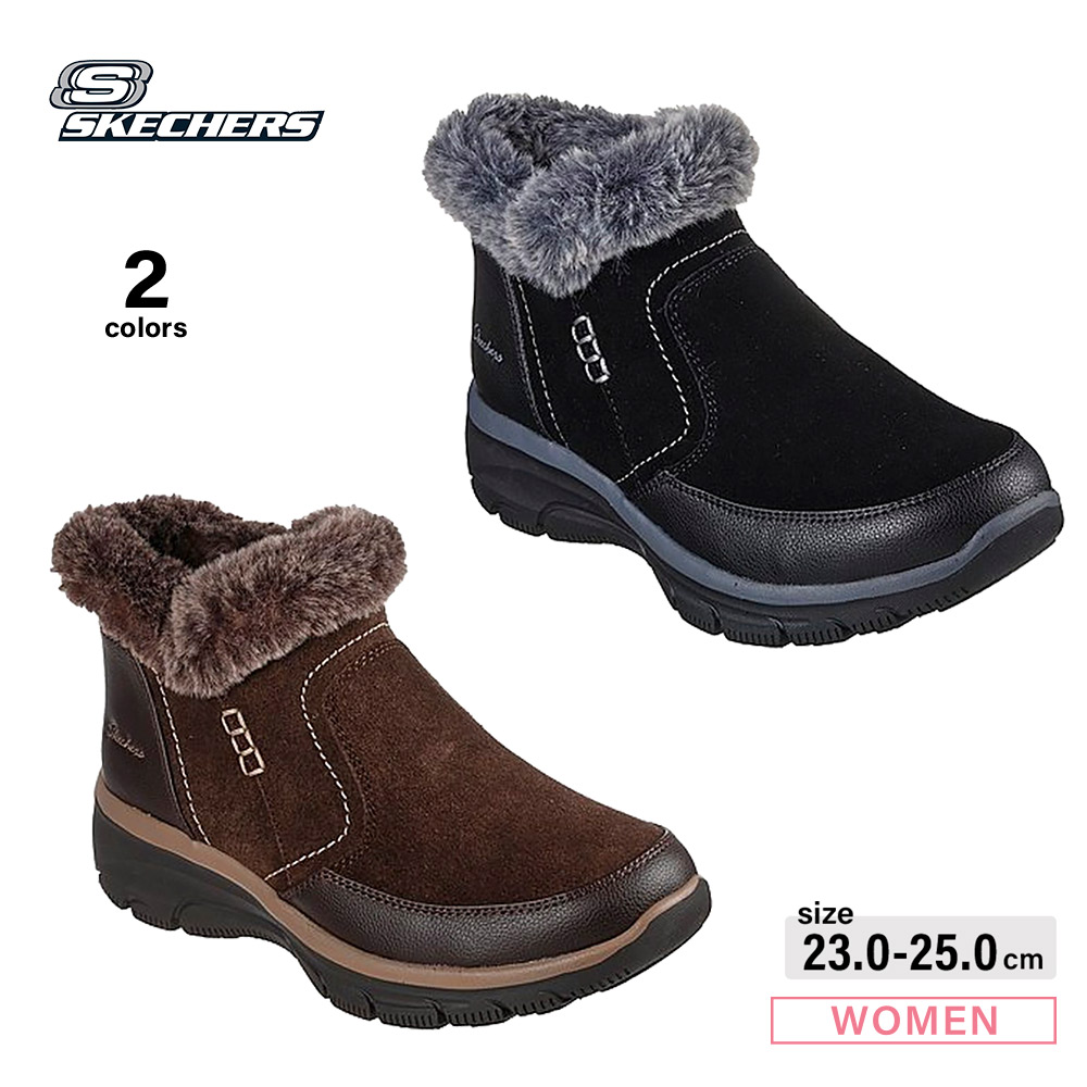 スケッチャーズ SKECHERS レディースブーツ EASY GOING-WARM ESCAPE ...