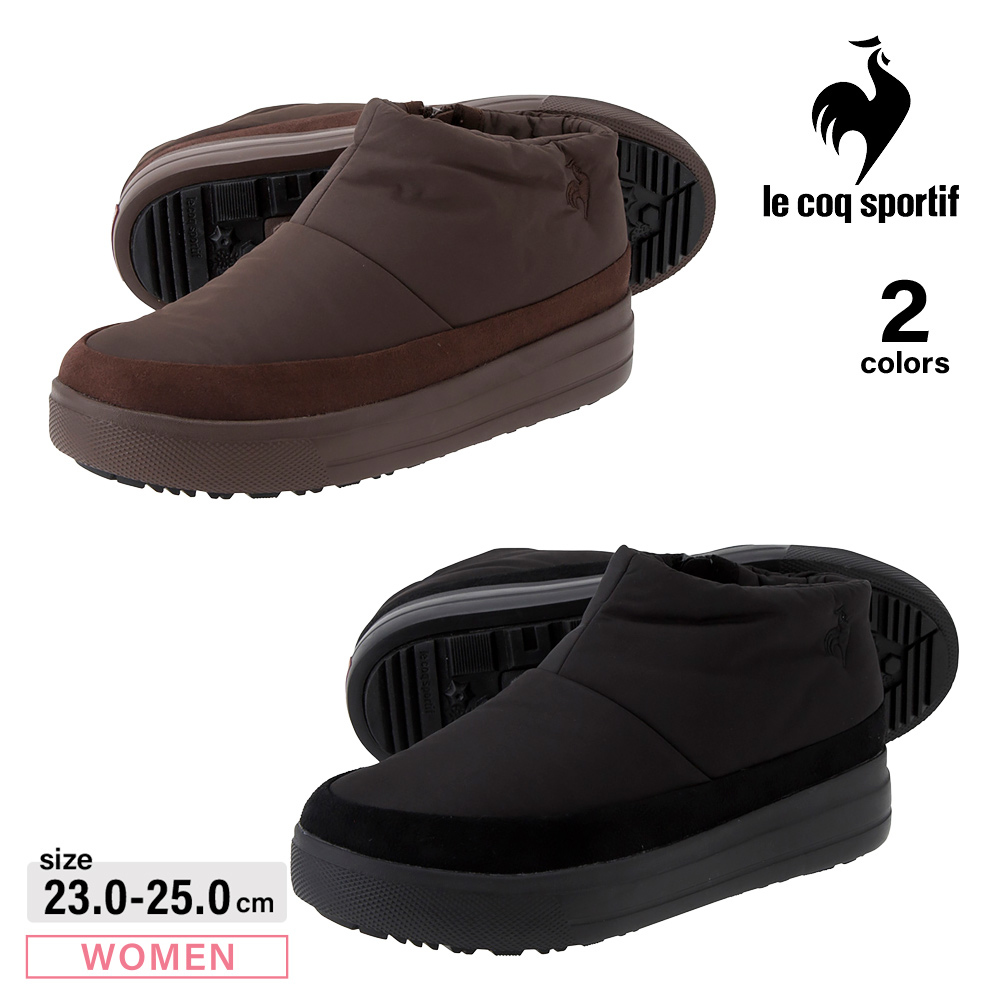 ルコック le coq sportif レディースブーツ テルナ BBスマート ショート QL3UJD89【FITHOUSE ONLINE SHOP】