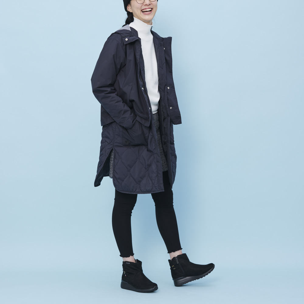ルコック le coq sportif レディースブーツ LCS デュアン 2 BLK QL3WJD88【FITHOUSE ONLINE SHOP】