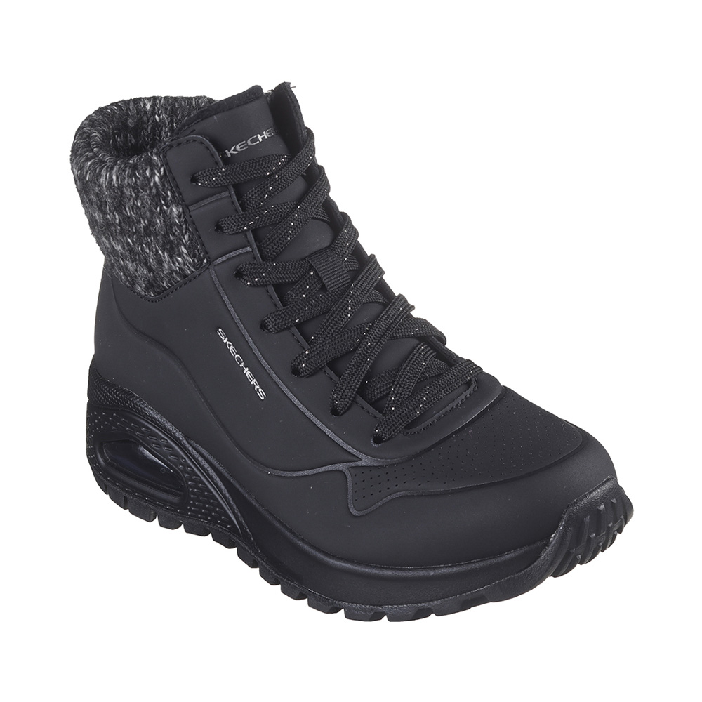 スケッチャーズ SKECHERS レディースブーツ UNO RUGGED (BLK) 167988【FITHOUSE ONLINE SHOP】