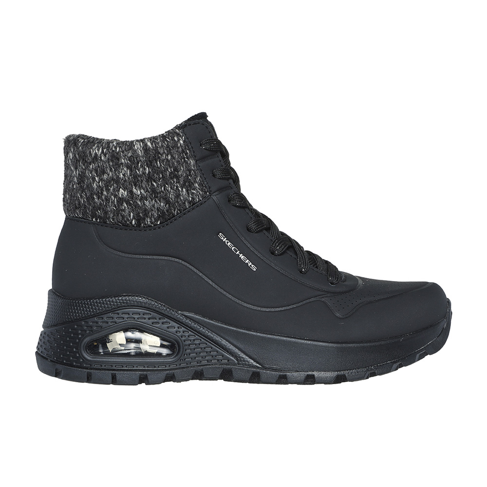 スケッチャーズ SKECHERS レディースブーツ UNO RUGGED (BLK) 167988【FITHOUSE ONLINE SHOP】