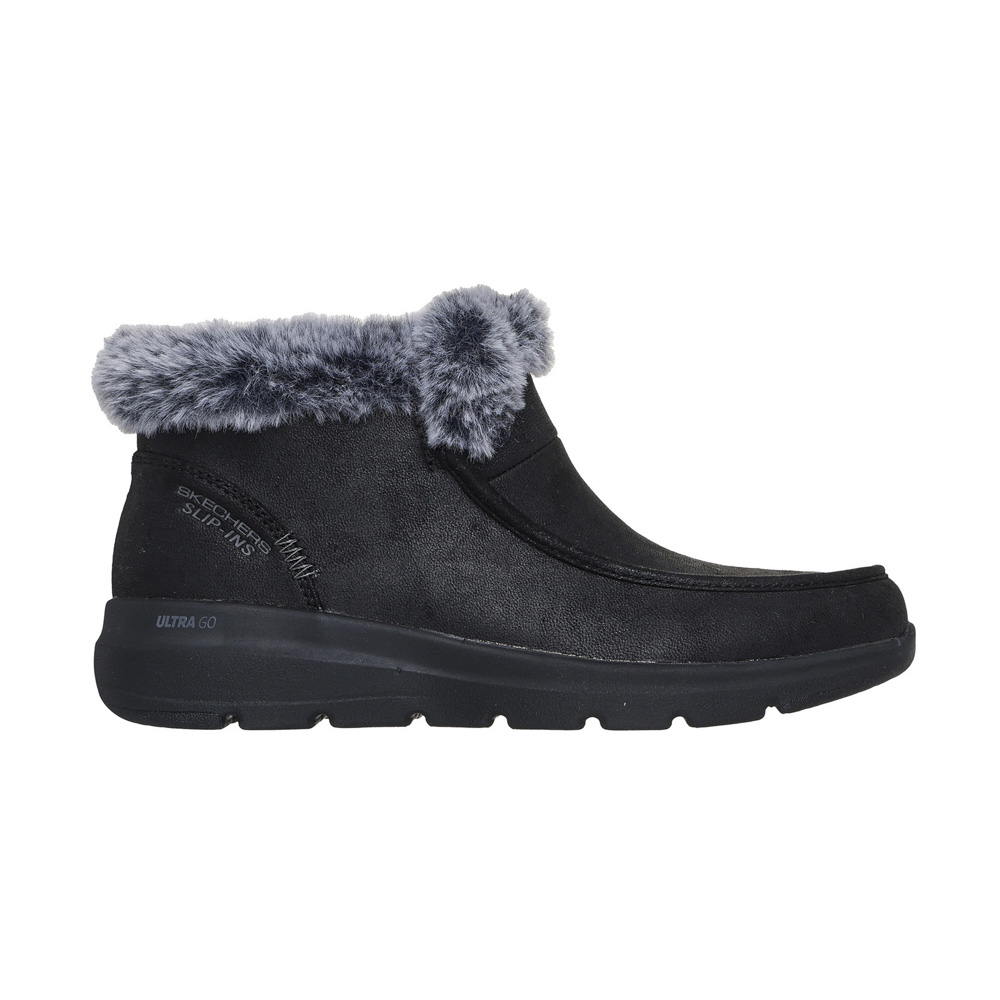 スケッチャーズ SKECHERS レディースブーツ GLACIAL ULTRA スリップインズ SLIP-INS 144221【FITHOUSE ONLINE SHOP】