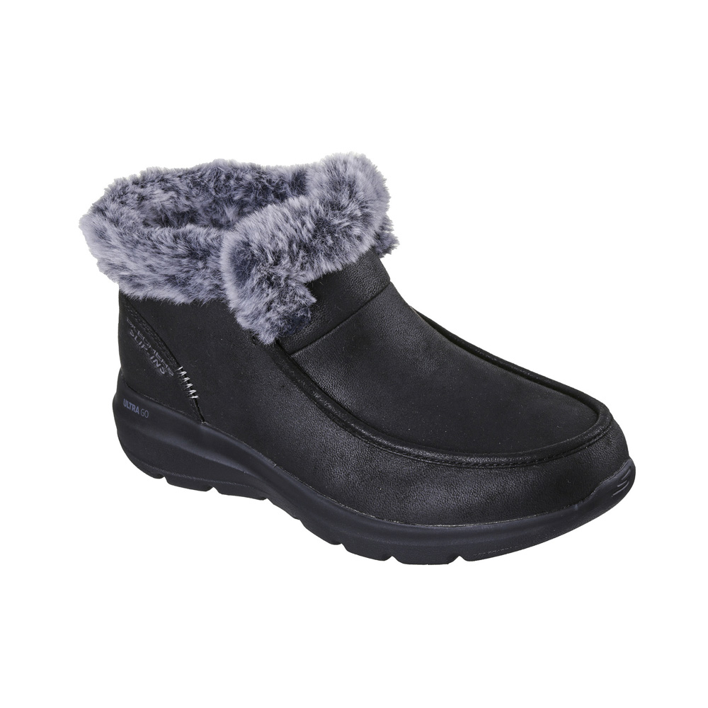 スケッチャーズ SKECHERS レディースブーツ GLACIAL ULTRA スリップインズ SLIP-INS 144221【FITHOUSE ONLINE SHOP】
