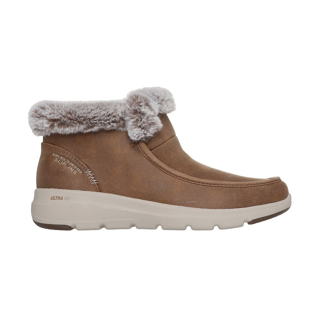 スケッチャーズ SKECHERS レディースブーツ GLACIAL ULTRA スリップインズ SLIP-INS 144221【FITHOUSE ONLINE SHOP】
