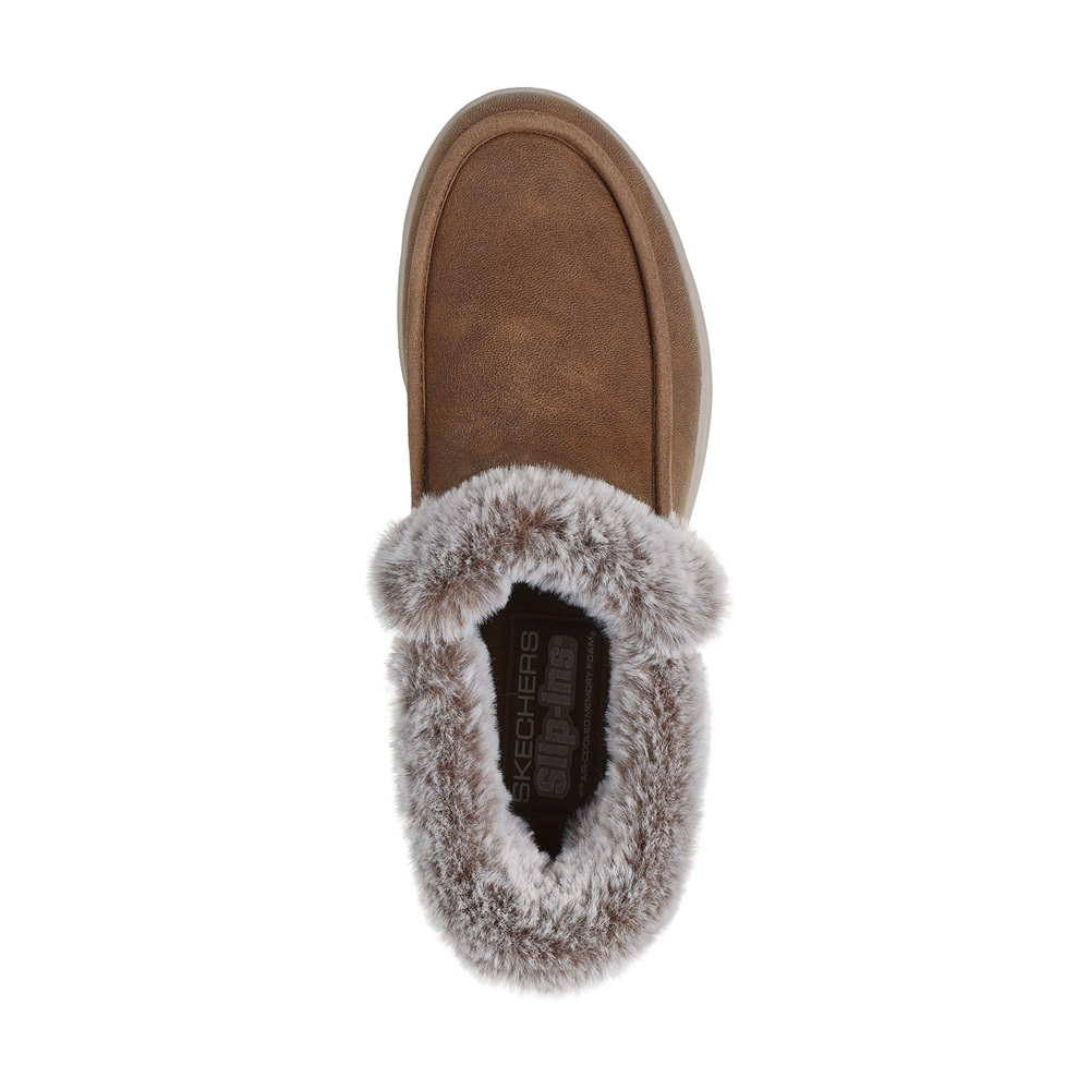 スケッチャーズ SKECHERS レディースブーツ GLACIAL ULTRA スリップインズ SLIP-INS 144221【FITHOUSE ONLINE SHOP】