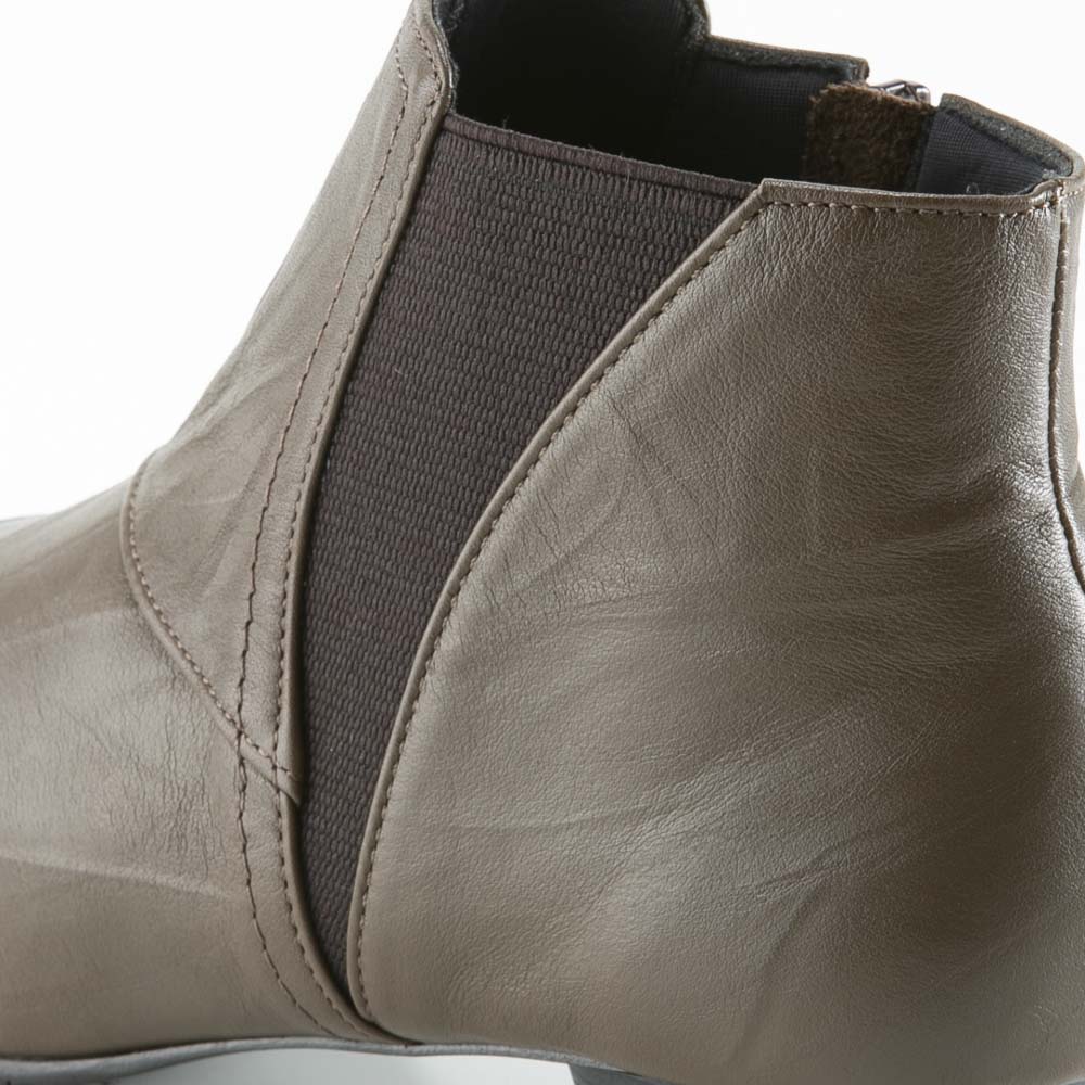 イムサンティルプラス imsentir+ レザー 本革  サイドゴア ヒール ショートブーツ im+0027【FITHOUSE ONLINE SHOP】