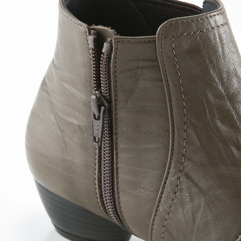 イムサンティルプラス imsentir+ レザー 本革  サイドゴア ヒール ショートブーツ im+0027【FITHOUSE ONLINE SHOP】
