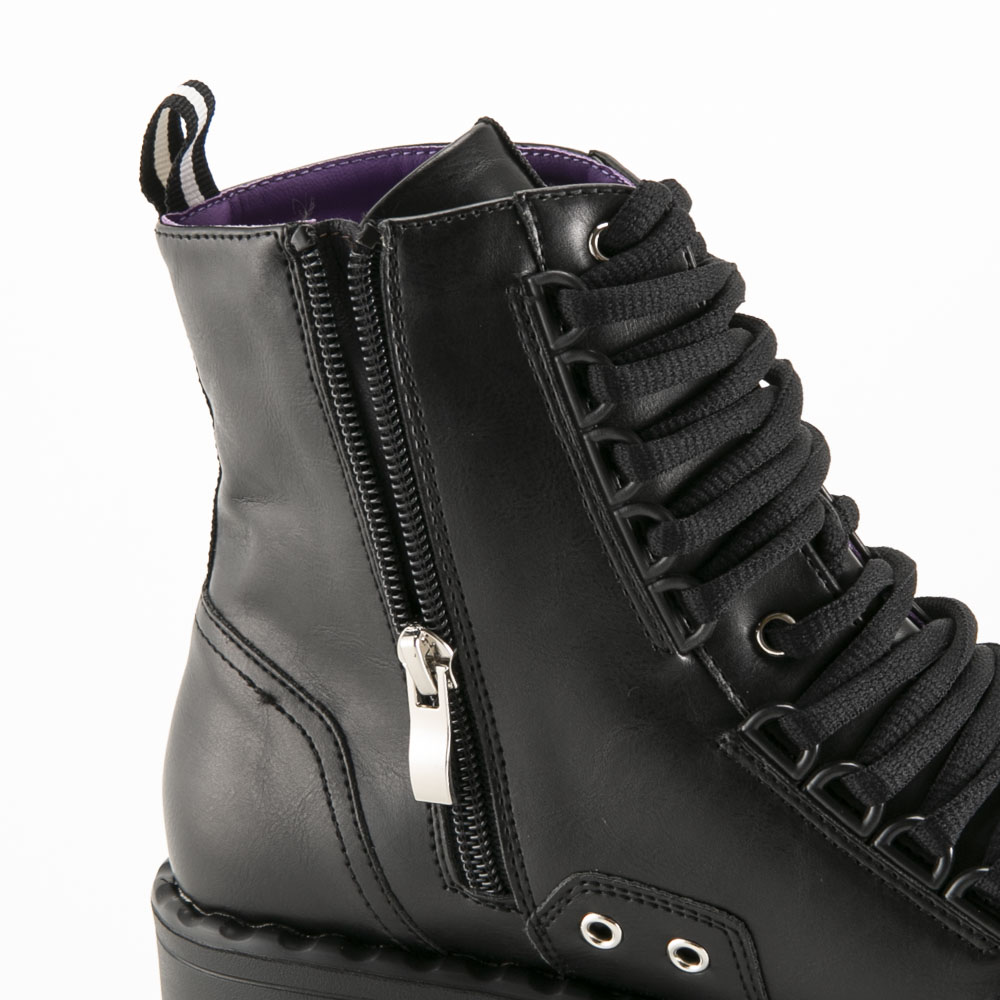 ヨースケ YOSUKE レディースブーツ 厚底レースアップ 4460084【FITHOUSE ONLINE SHOP】