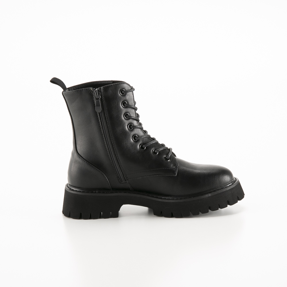 by あしながおじさん レディースブーツ 厚底レースアップ 8710507【FITHOUSE ONLINE SHOP】