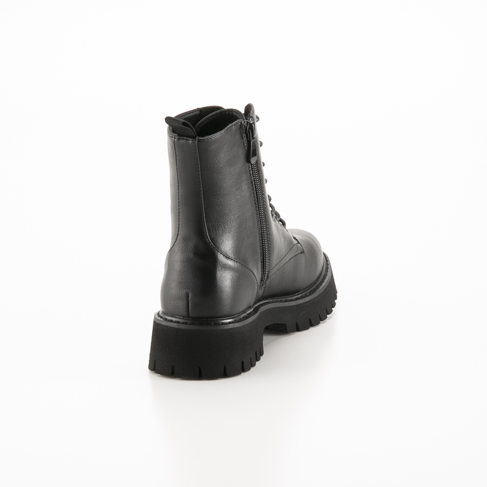 by あしながおじさん レディースブーツ 厚底レースアップ 8710507【FITHOUSE ONLINE SHOP】