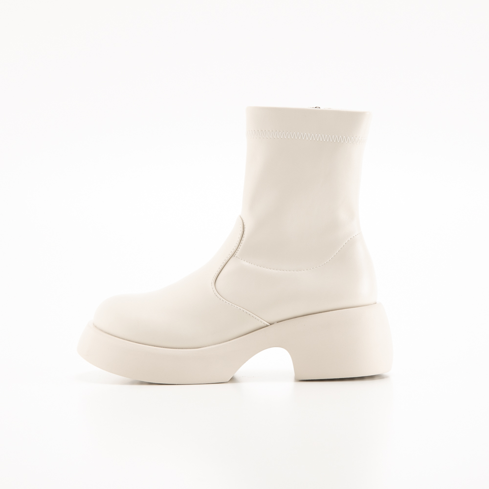 by あしながおじさん レディースブーツ ショート ボリューム ストレッチブーツ 厚底 8710615【FITHOUSE ONLINE SHOP】