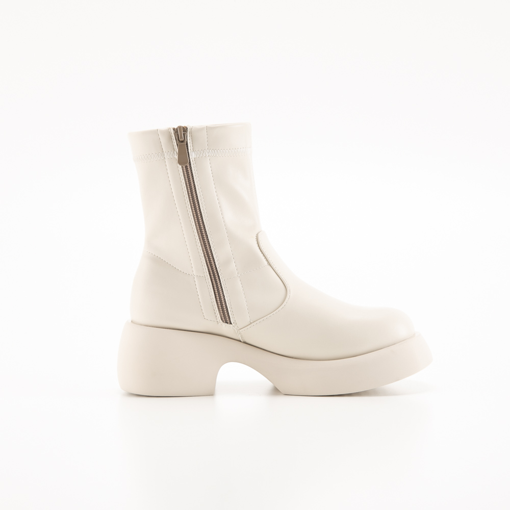 by あしながおじさん レディースブーツ ショート ボリューム ストレッチブーツ 厚底 8710615【FITHOUSE ONLINE SHOP】