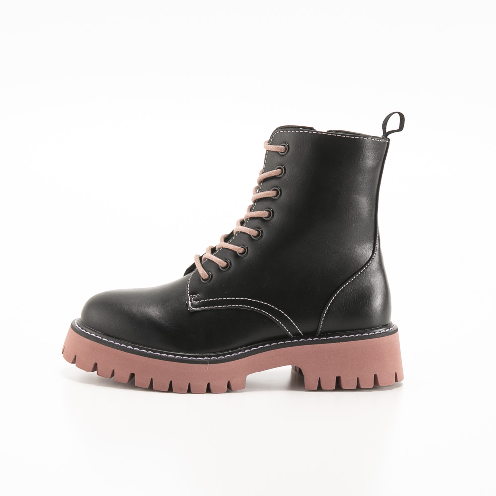 by あしながおじさん レディースブーツ ショート レースアップ 軽量 厚底 8710507【FITHOUSE ONLINE SHOP】