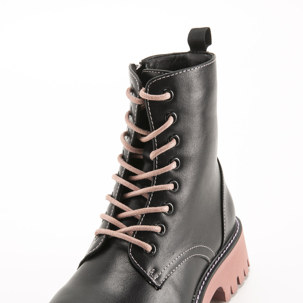 by あしながおじさん レディースブーツ ショート レースアップ 軽量 厚底 8710507【FITHOUSE ONLINE SHOP】