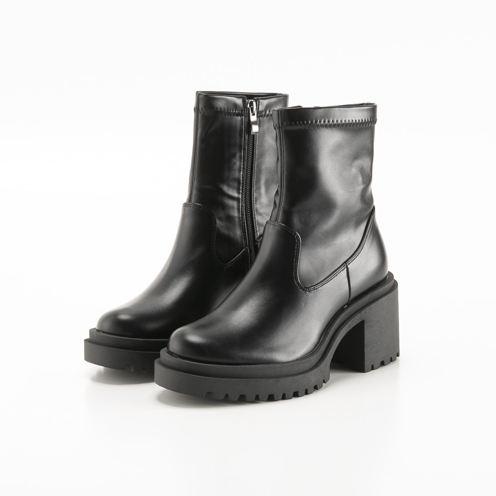 フォースワン FORCE ONE メタルルージュ Metal Rouge レディースブーツ ラギットソールストレッチショートブーツ 4322【FITHOUSE ONLINE SHOP】