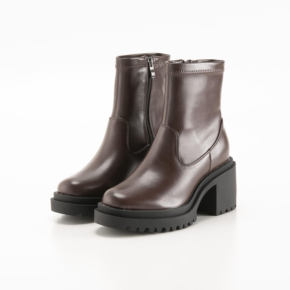 フォースワン FORCE ONE メタルルージュ Metal Rouge レディースブーツ ラギットソールストレッチショートブーツ 4322【FITHOUSE ONLINE SHOP】