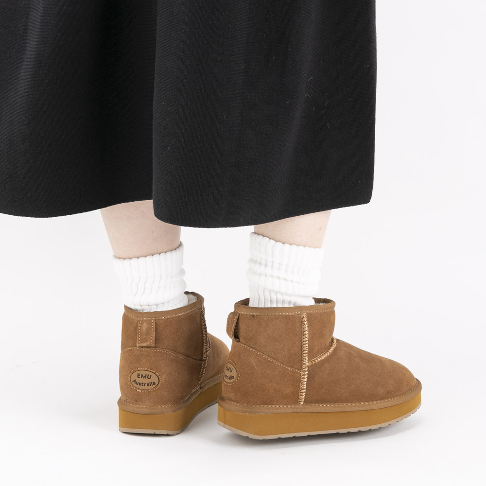 エミュー EMU Australia Platform Micro Wool 厚底 ムートンブーツ W13252【FITHOUSE ONLINE SHOP】