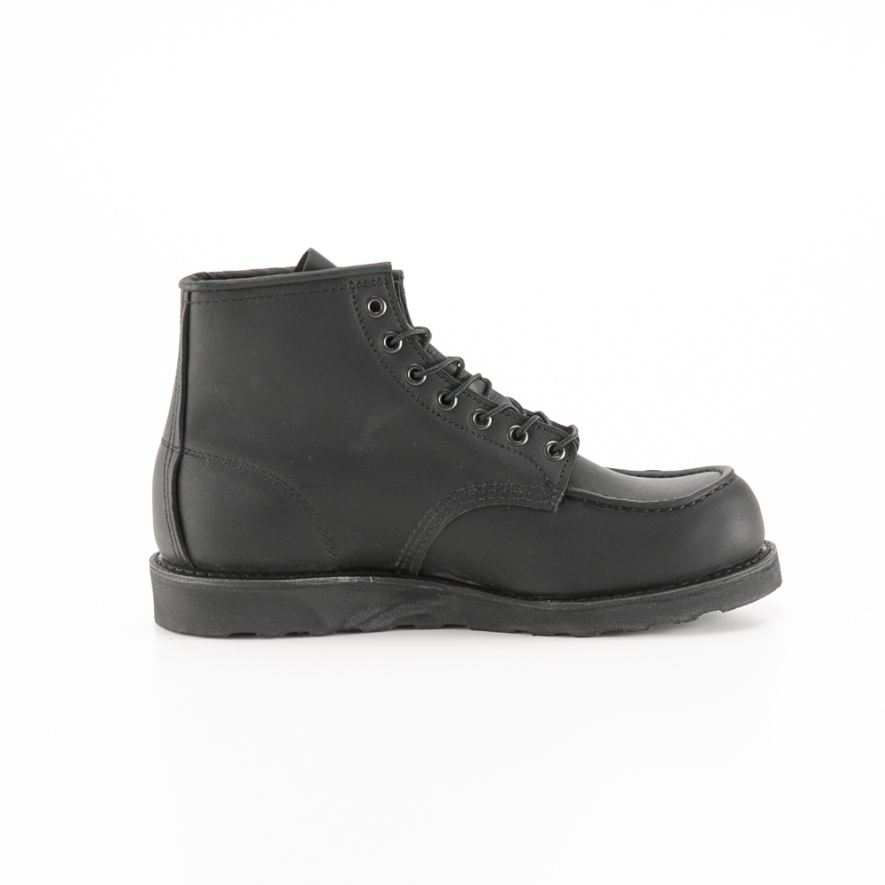 レッドウィング RED WING メンズブーツ REDWING 6”CLASSIC MOC 6" CLASSIC MOC 6インチ クラシック モック RW-8074 (BLK)【FITHOUSE ONLINE SHOP】