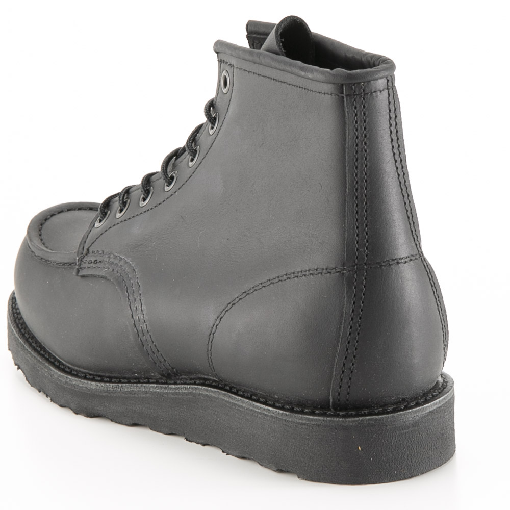 レッドウィング RED WING メンズブーツ REDWING 6”CLASSIC MOC 6" CLASSIC MOC 6インチ クラシック モック RW-8074 (BLK)【FITHOUSE ONLINE SHOP】