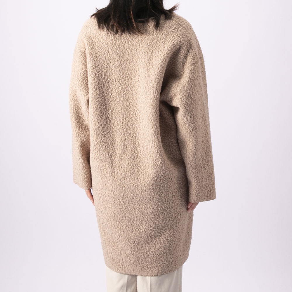 ノアジェ NOA-GE レディースアウター ブークレーコート 121-4599-2245【FITHOUSE ONLINE SHOP】