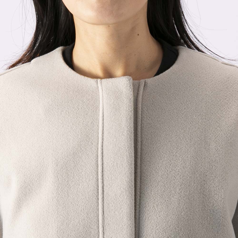 ノアジェ NOA-GE レディースアウター メルトンコート 121-4618-2246【FITHOUSE ONLINE SHOP】