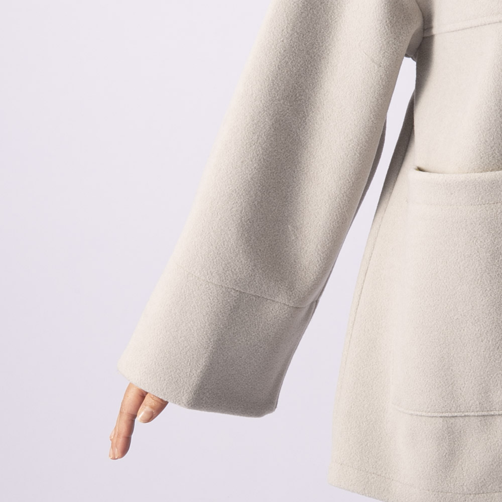 ノアジェ NOA-GE レディースアウター メルトンコート 121-4618-2246【FITHOUSE ONLINE SHOP】