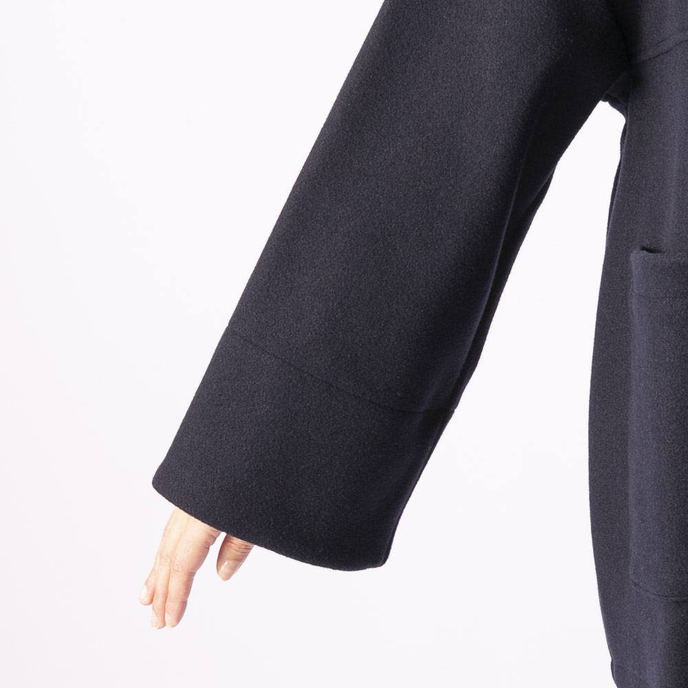ノアジェ NOA-GE レディースアウター メルトンコート 121-4618-2246【FITHOUSE ONLINE SHOP】