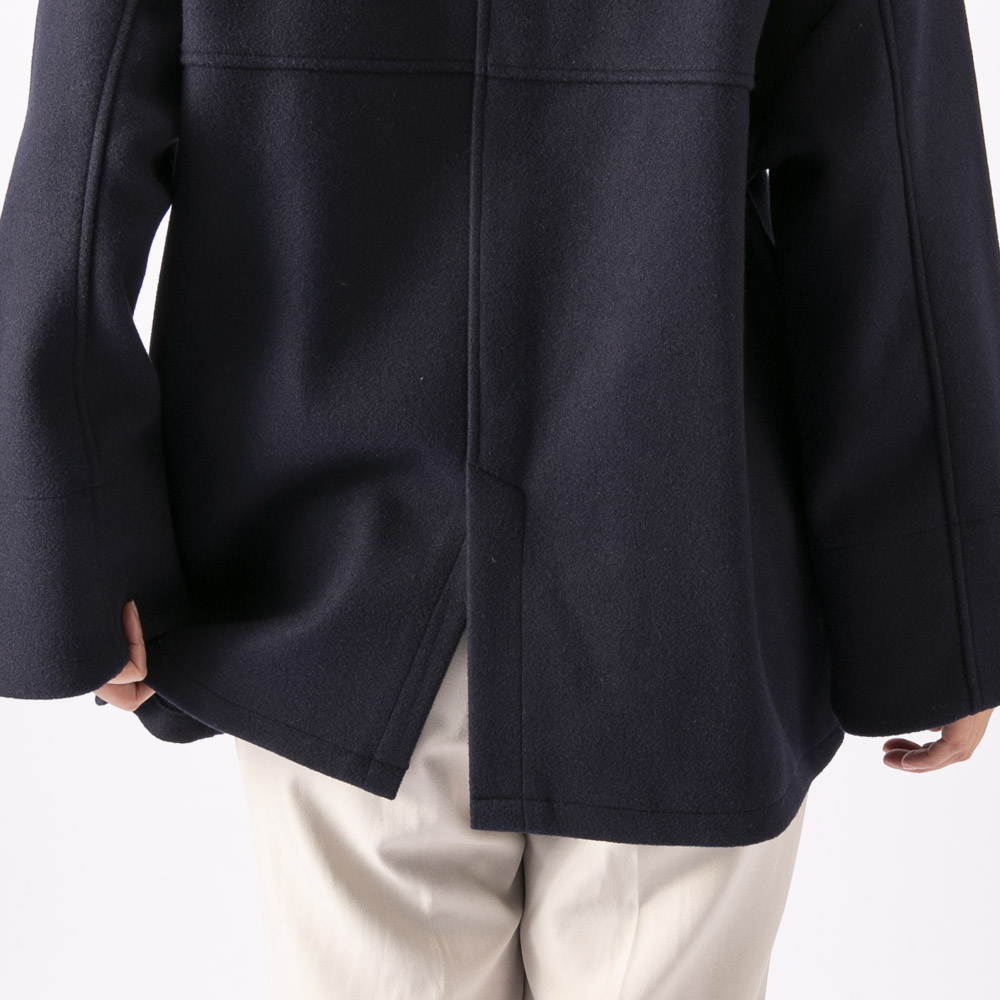 ノアジェ NOA-GE レディースアウター メルトンコート 121-4618-2246【FITHOUSE ONLINE SHOP】
