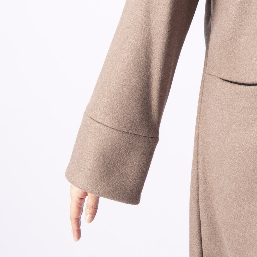 ノアジェ NOA-GE レディースアウター ウール調フェルトコート 121-4616-2206【FITHOUSE ONLINE SHOP】